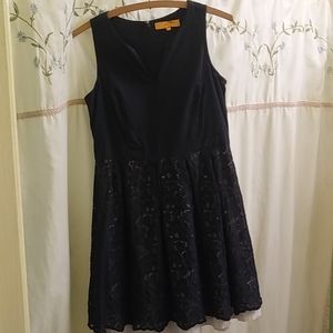 Just B👗Lace Black/Grey Dress